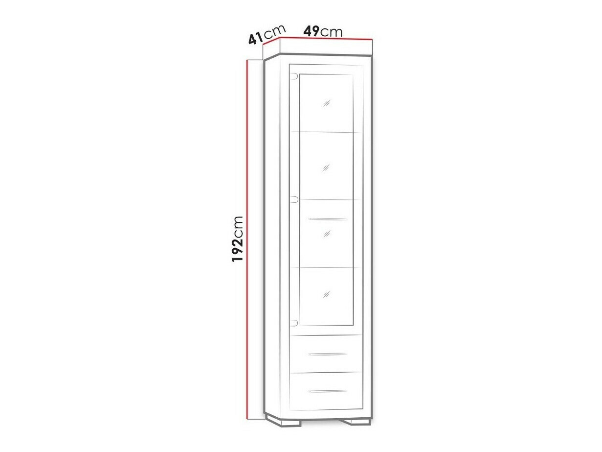 Étagère Fiomeri 109 (Chêne santana foncé)