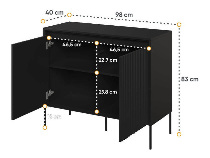 Buffet Fernolu 101 (Noir)