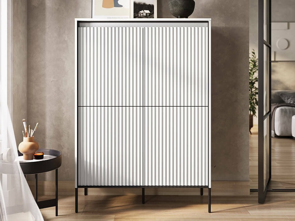 Buffet Fernolu 102 (Blanc + Noir)