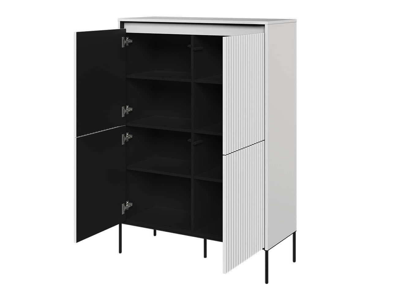 Buffet Fernolu 102 (Blanc + Noir)