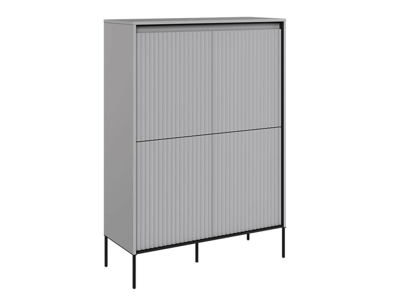 Buffet Fernolu 102 (Gris + Noir)