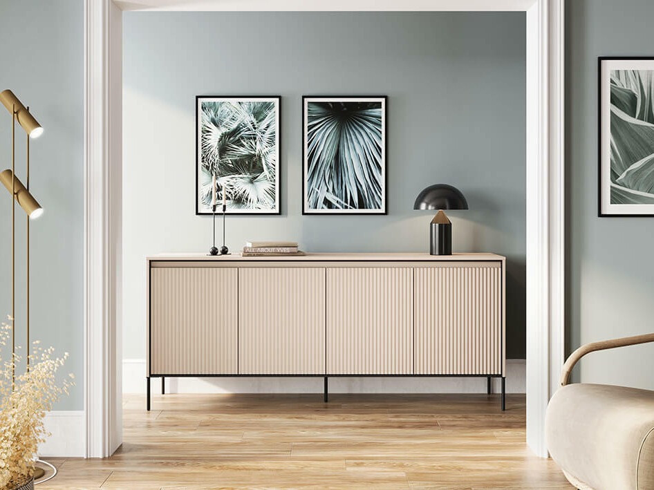 Buffet Fernolu 103 (Beige + Noir)