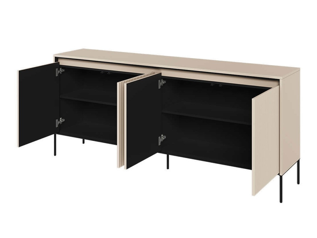 Buffet Fernolu 103 (Beige + Noir)