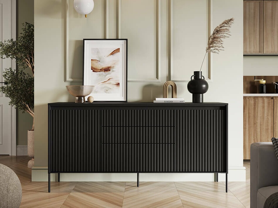 Commode Fernolu 100 (Noir)