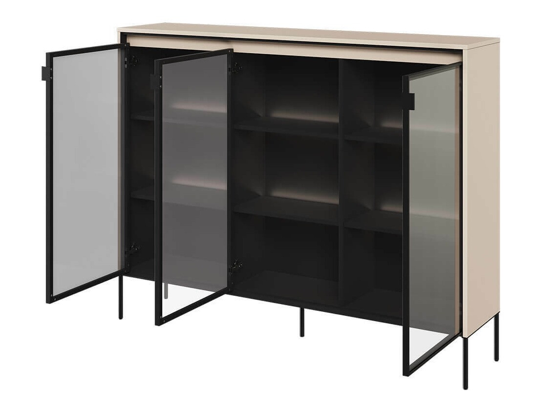 Buffet Fernolu 108 (Beige + Noir)