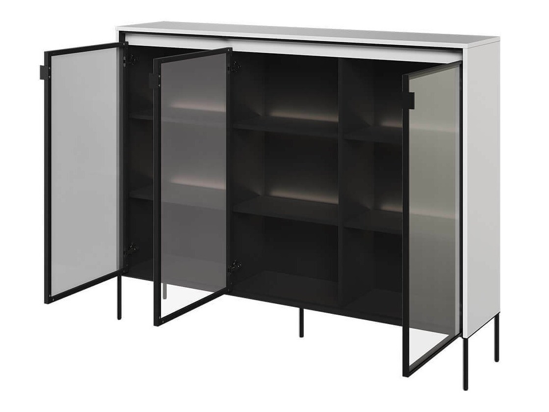 Buffet Fernolu 108 (Blanc + Noir)