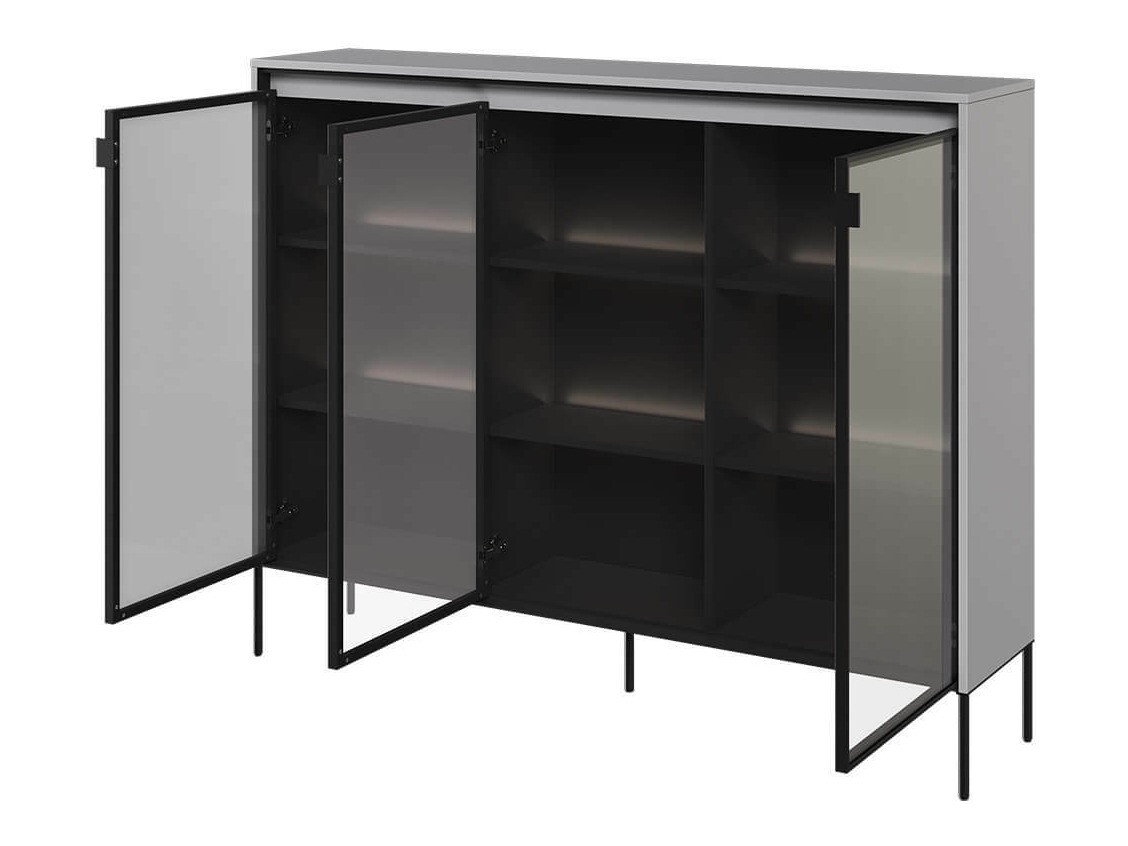 Buffet Fernolu 108 (Gris + Noir)