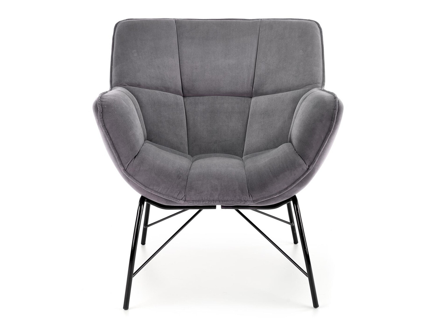 Fauteuil Houston 1485 (Gris + Noir)