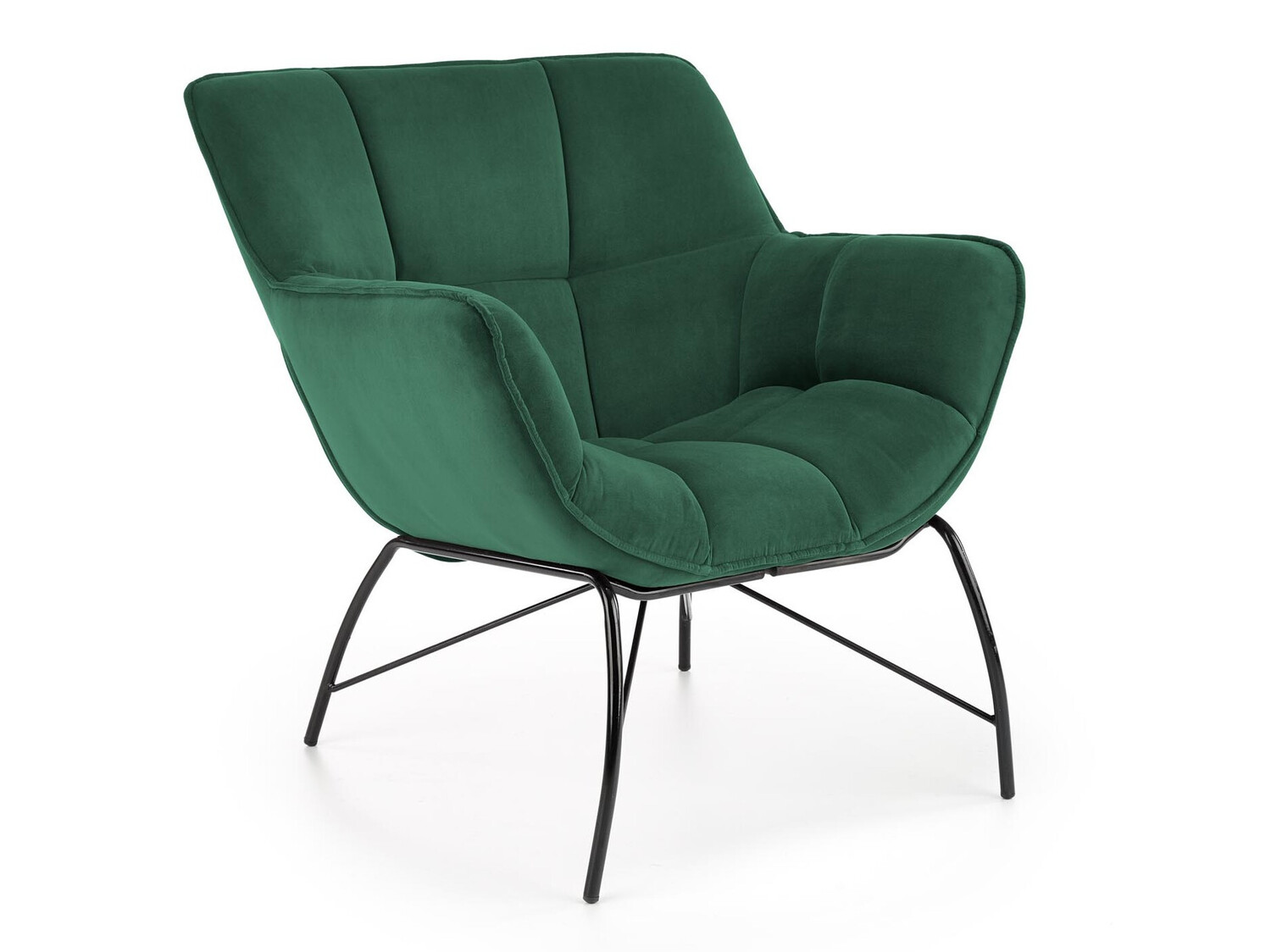 Fauteuil Houston 1485 (Vert + Noir)