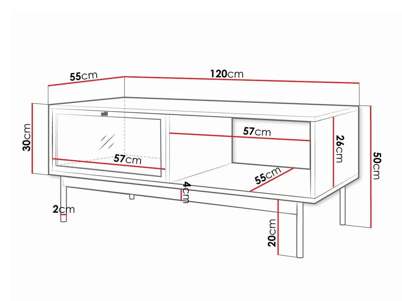 Table basse Comfivo 417