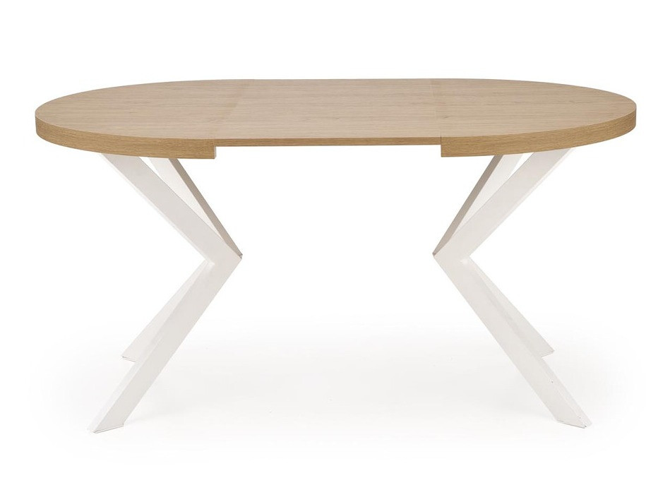 Table Houston 1495 (Chêne doré + Blanc)