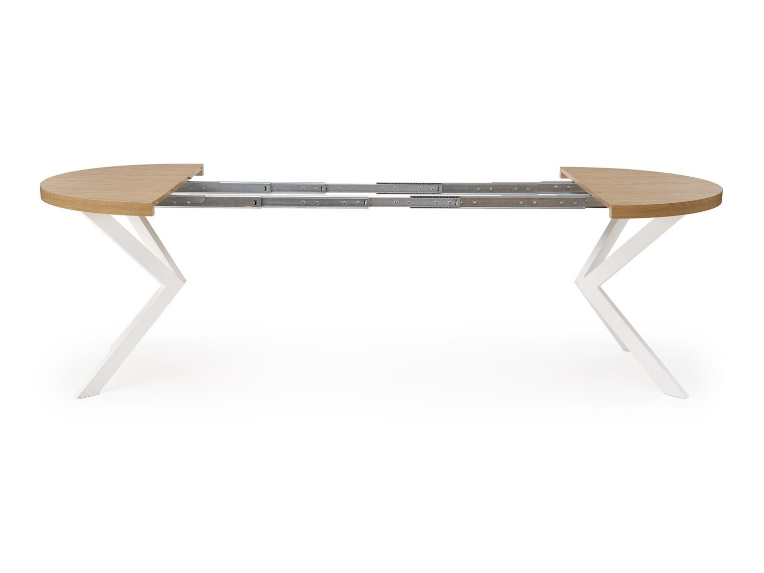 Table Houston 1495 (Chêne doré + Blanc)