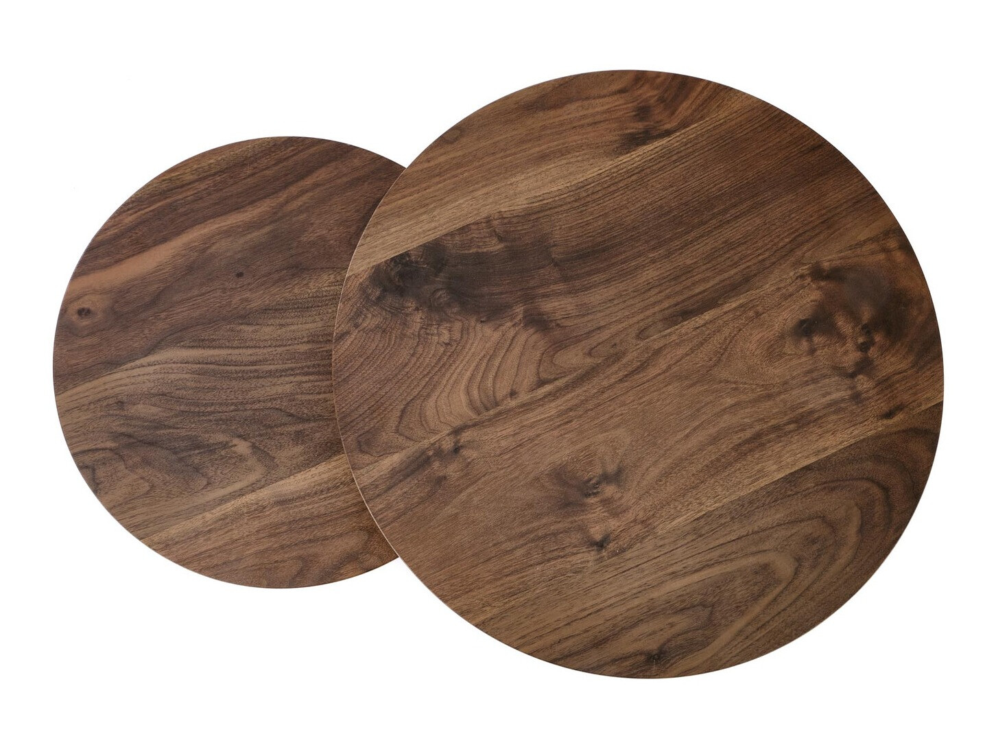 Ensemble tables basses Houston 951 (Noix + Noir)