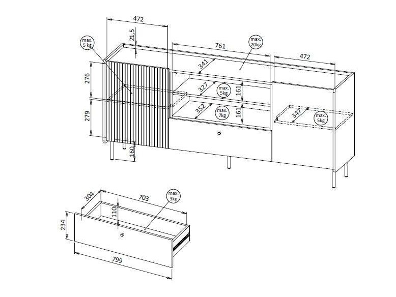 Commode Tivsali 123