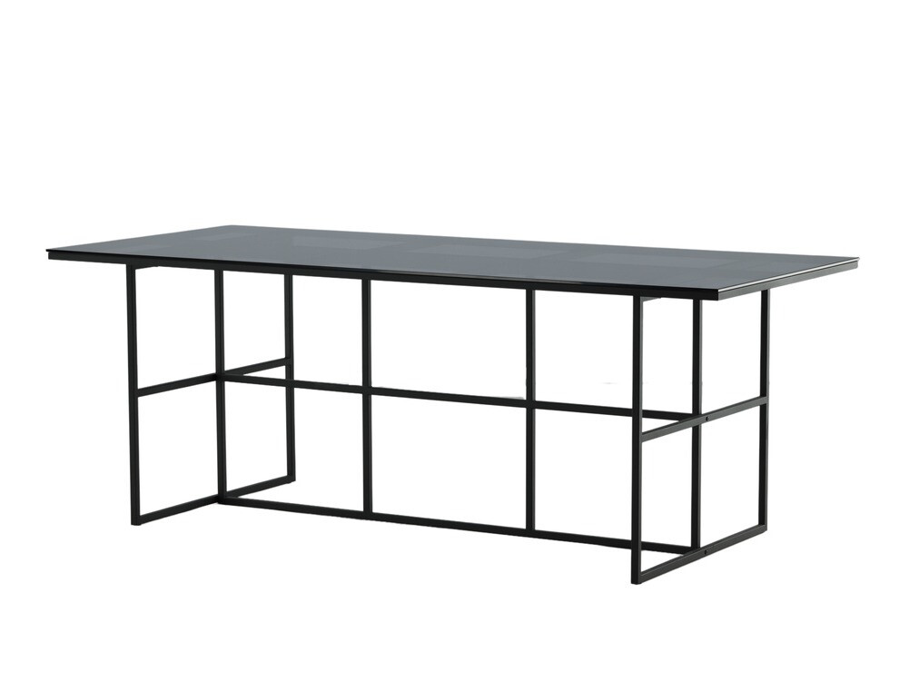 Salle à manger complète Dallas 2639 (Beige + Noir)