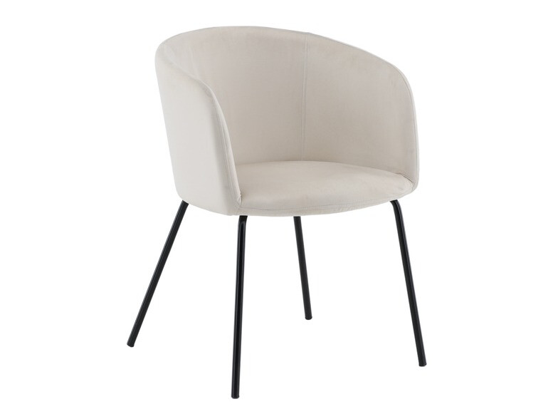 Salle à manger complète Dallas 2639 (Beige + Noir)