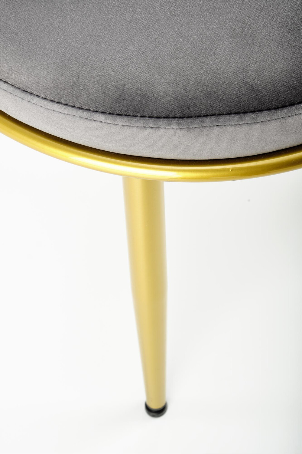 Chaise Houston 1506 (Gris + Doré)
