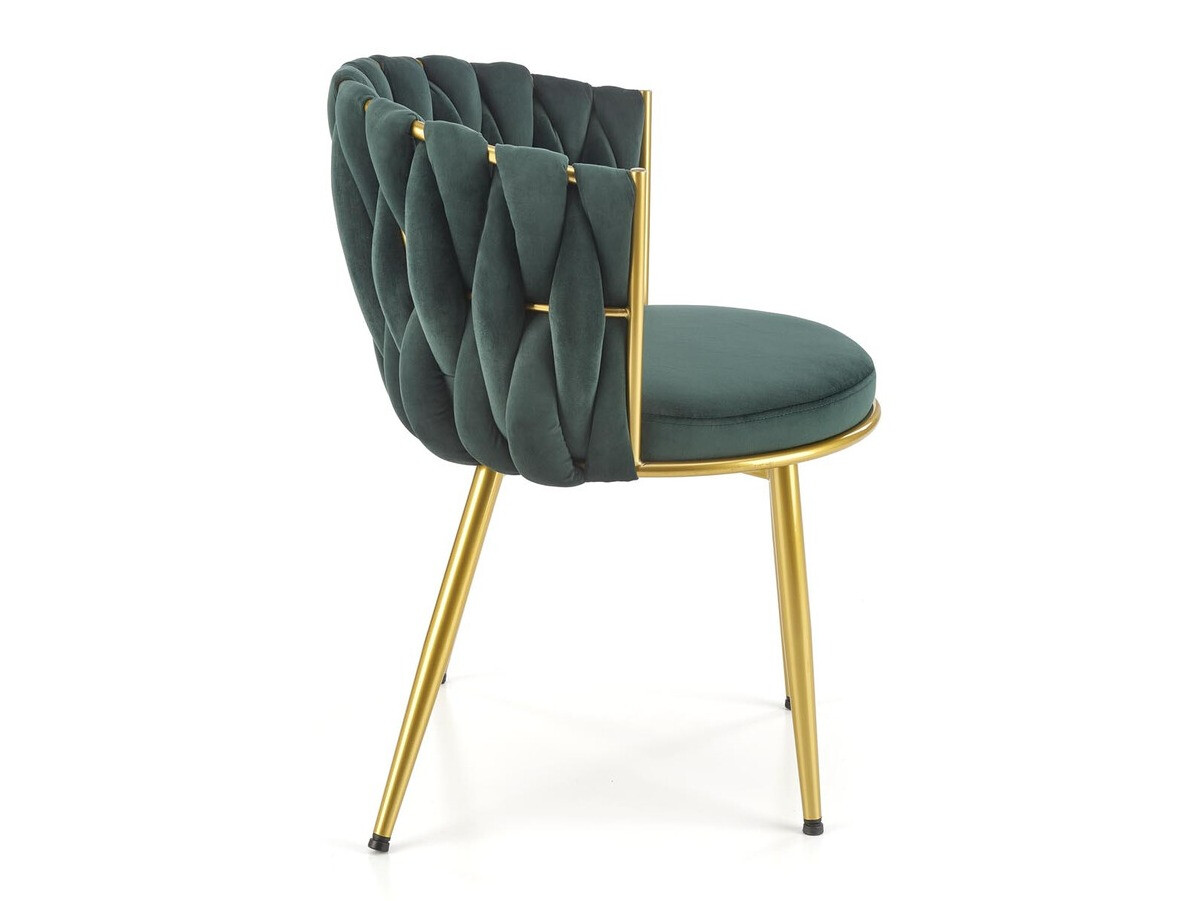 Chaise Houston 1506 (Vert + Doré)