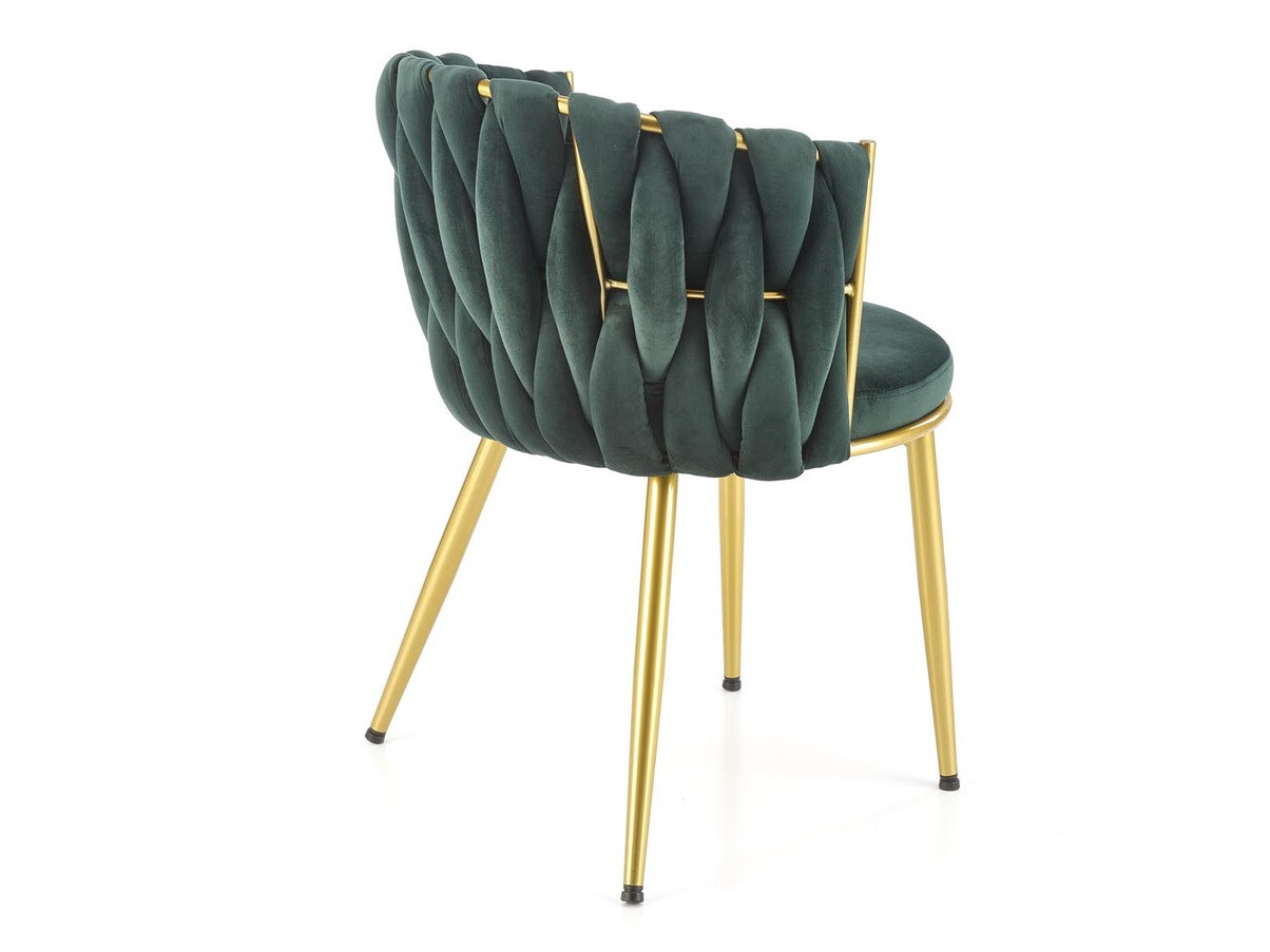 Chaise Houston 1506 (Vert + Doré)