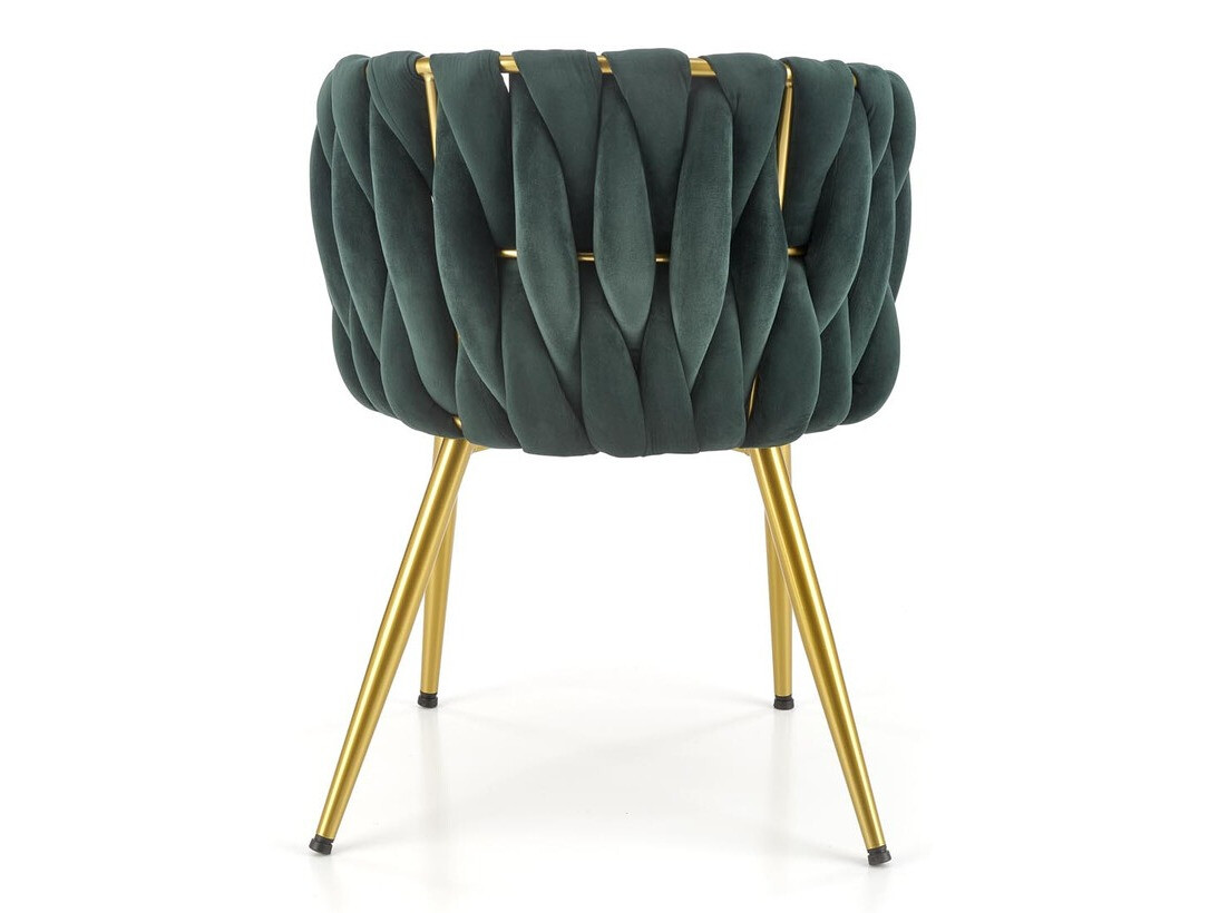 Chaise Houston 1506 (Vert + Doré)