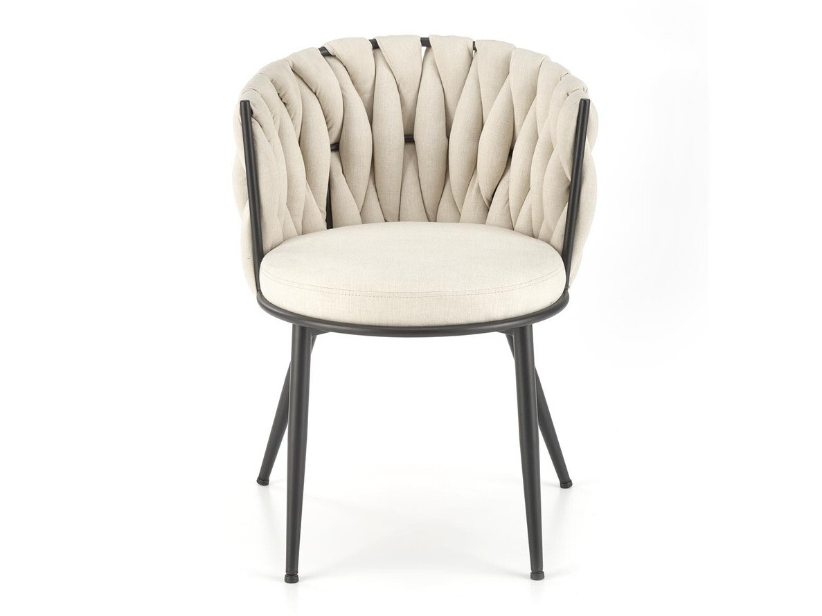 Chaise Houston 1508 (Beige + Noir)