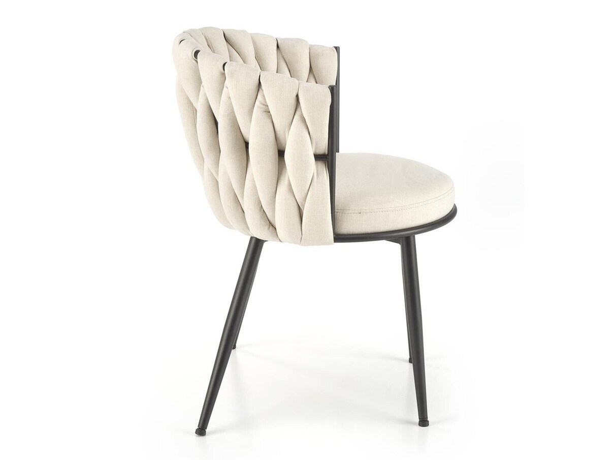 Chaise Houston 1508 (Beige + Noir)