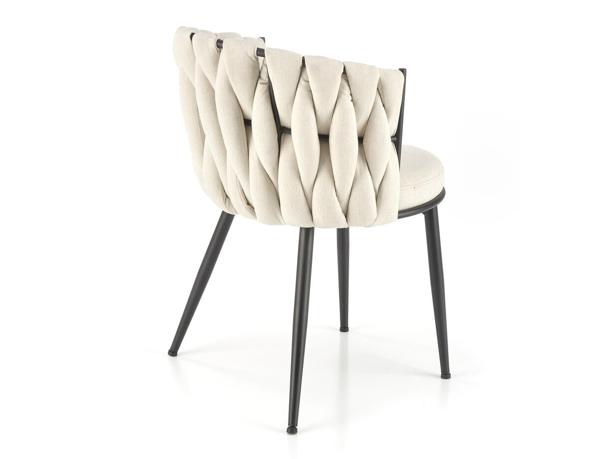 Chaise Houston 1508 (Beige + Noir)