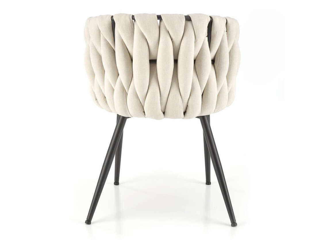 Chaise Houston 1508 (Beige + Noir)
