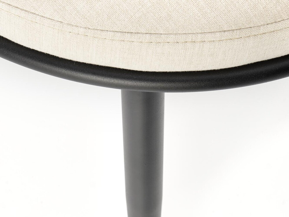Chaise Houston 1508 (Beige + Noir)