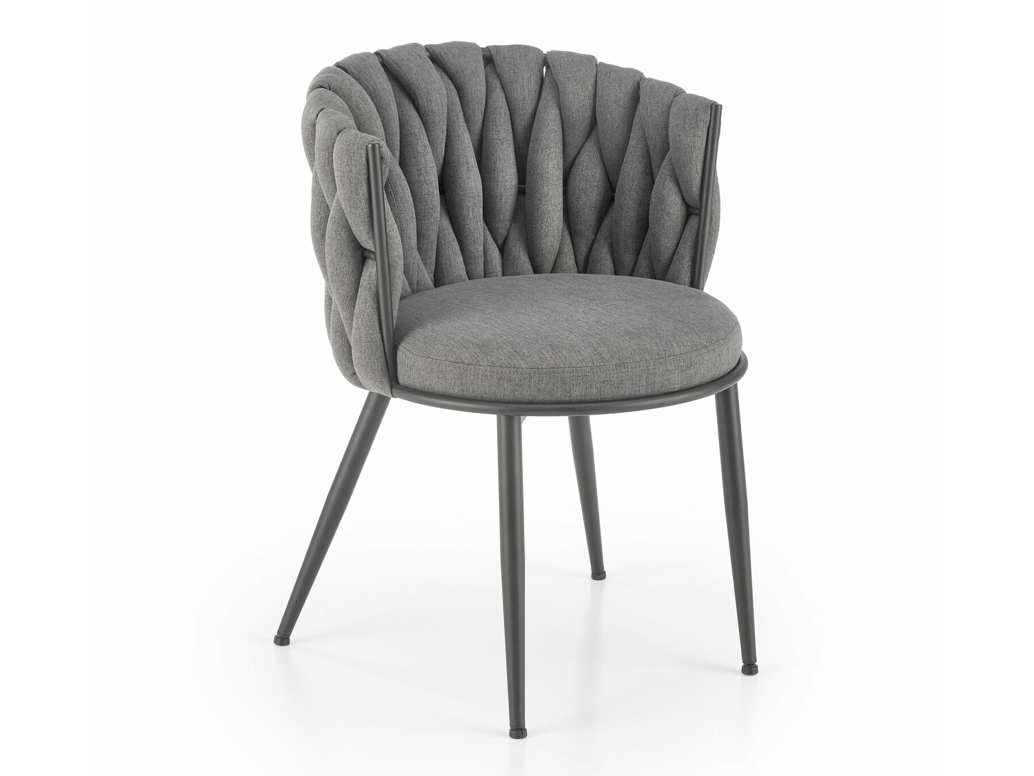 Chaise Houston 1508 (Gris + Noir)