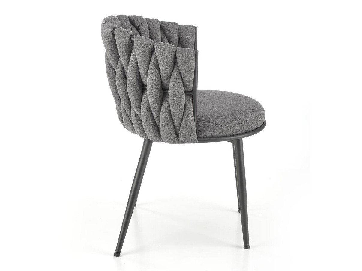 Chaise Houston 1508 (Gris + Noir)