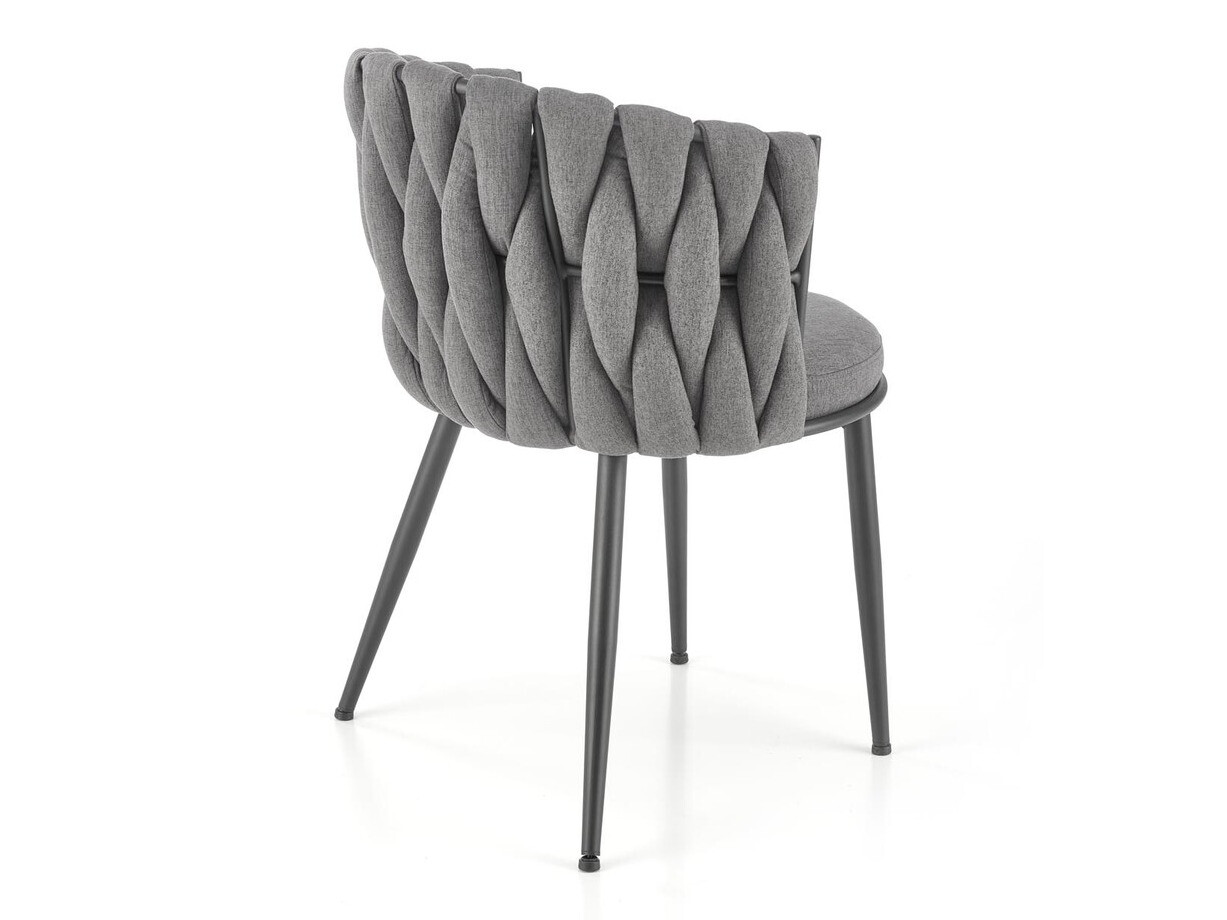 Chaise Houston 1508 (Gris + Noir)