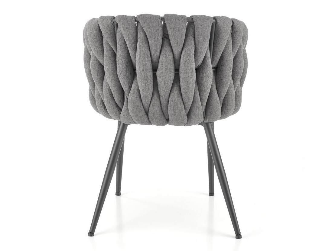 Chaise Houston 1508 (Gris + Noir)