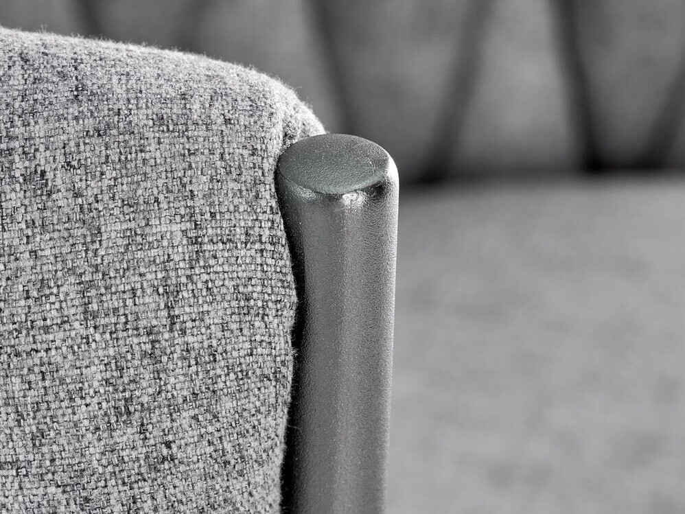 Chaise Houston 1508 (Gris + Noir)