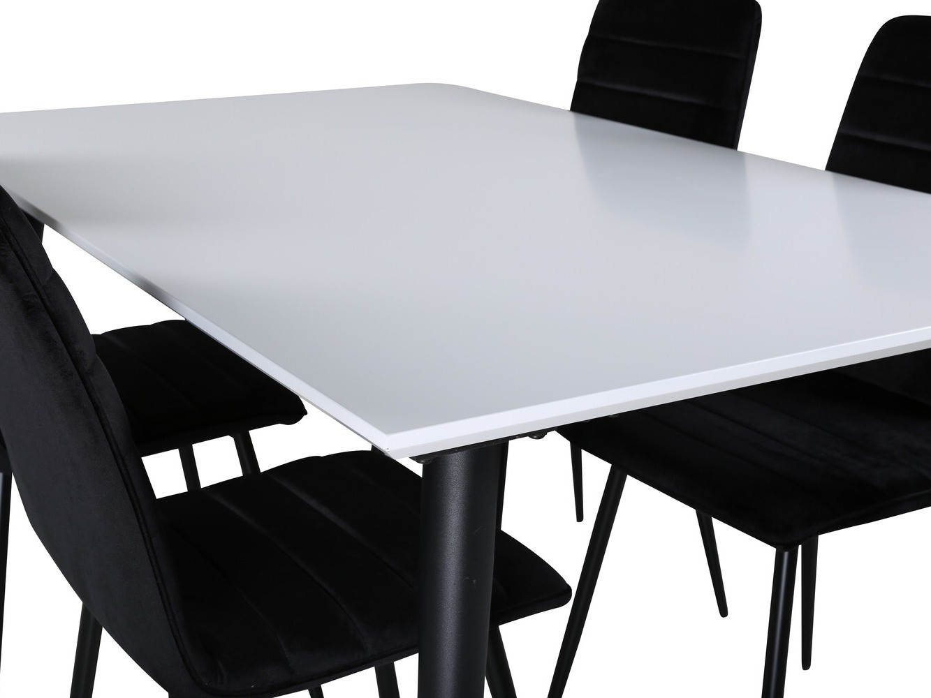 Salle à manger complète Dallas 2733 (Noir)
