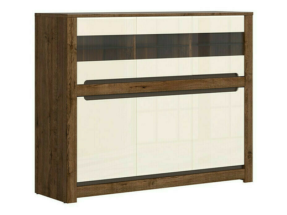 Buffet Ophevaru 102 (Crème brillante + April chêne)