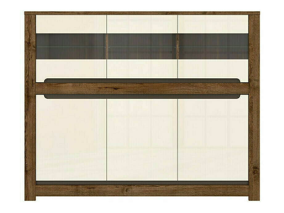 Buffet Ophevaru 102 (Crème brillante + April chêne)