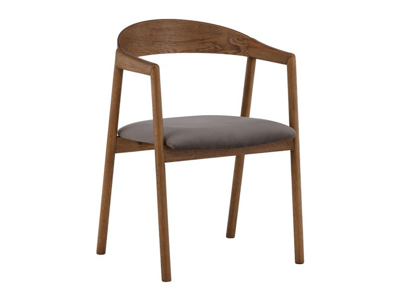 Chaise Dallas 4939 (Gris + Marron)