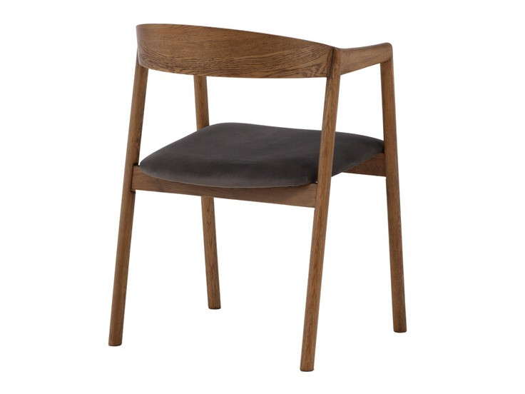 Chaise Dallas 4939 (Gris + Marron)