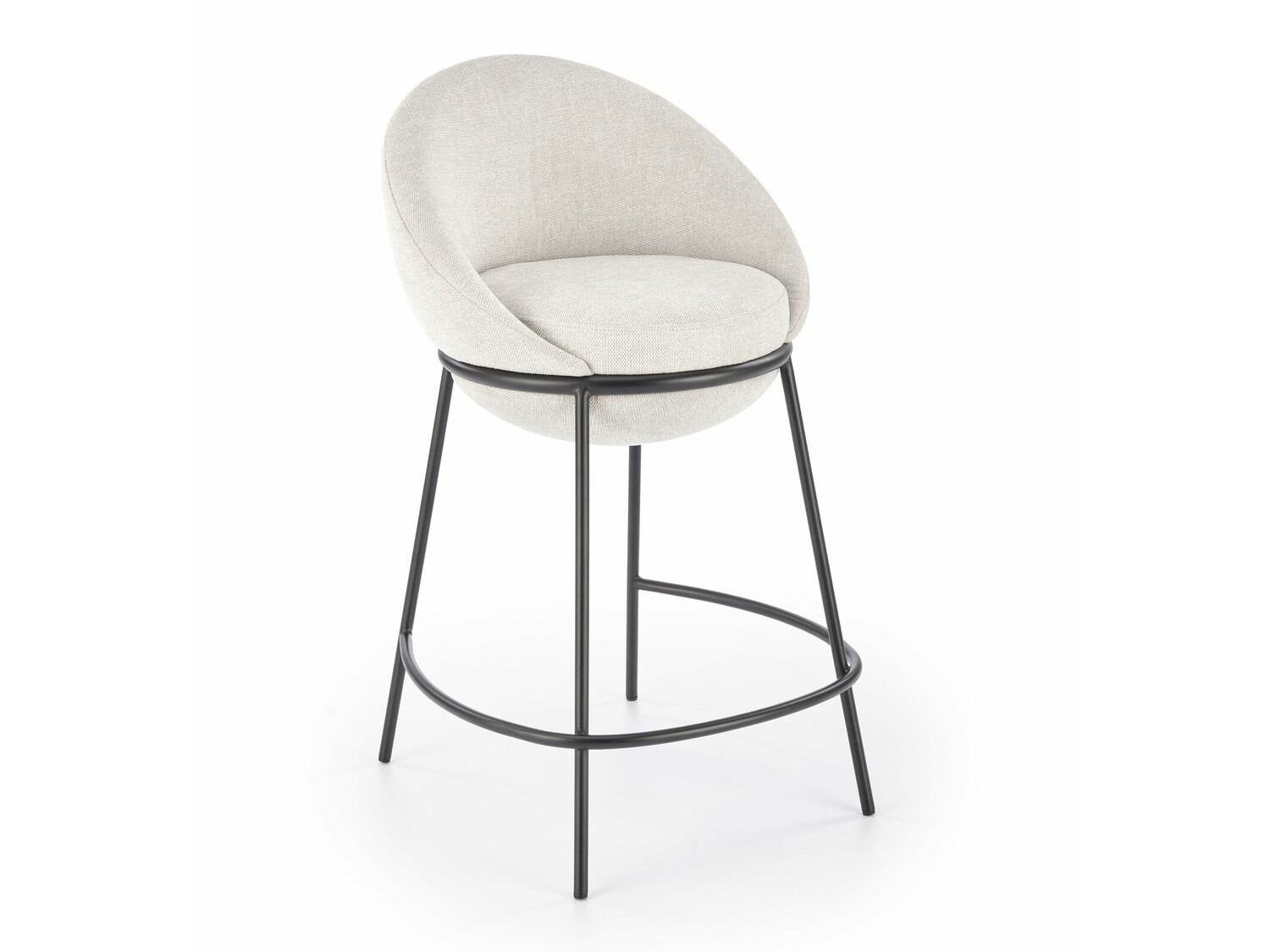 Chaise de bar mi-hauteur Houston 1515 (Beige)