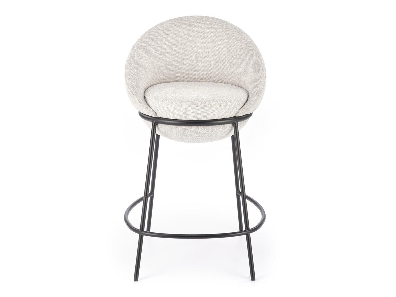 Chaise de bar mi-hauteur Houston 1515 (Beige)