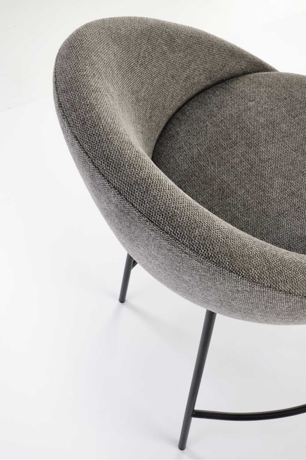 Chaise de bar mi-hauteur Houston 1515 (Gris)