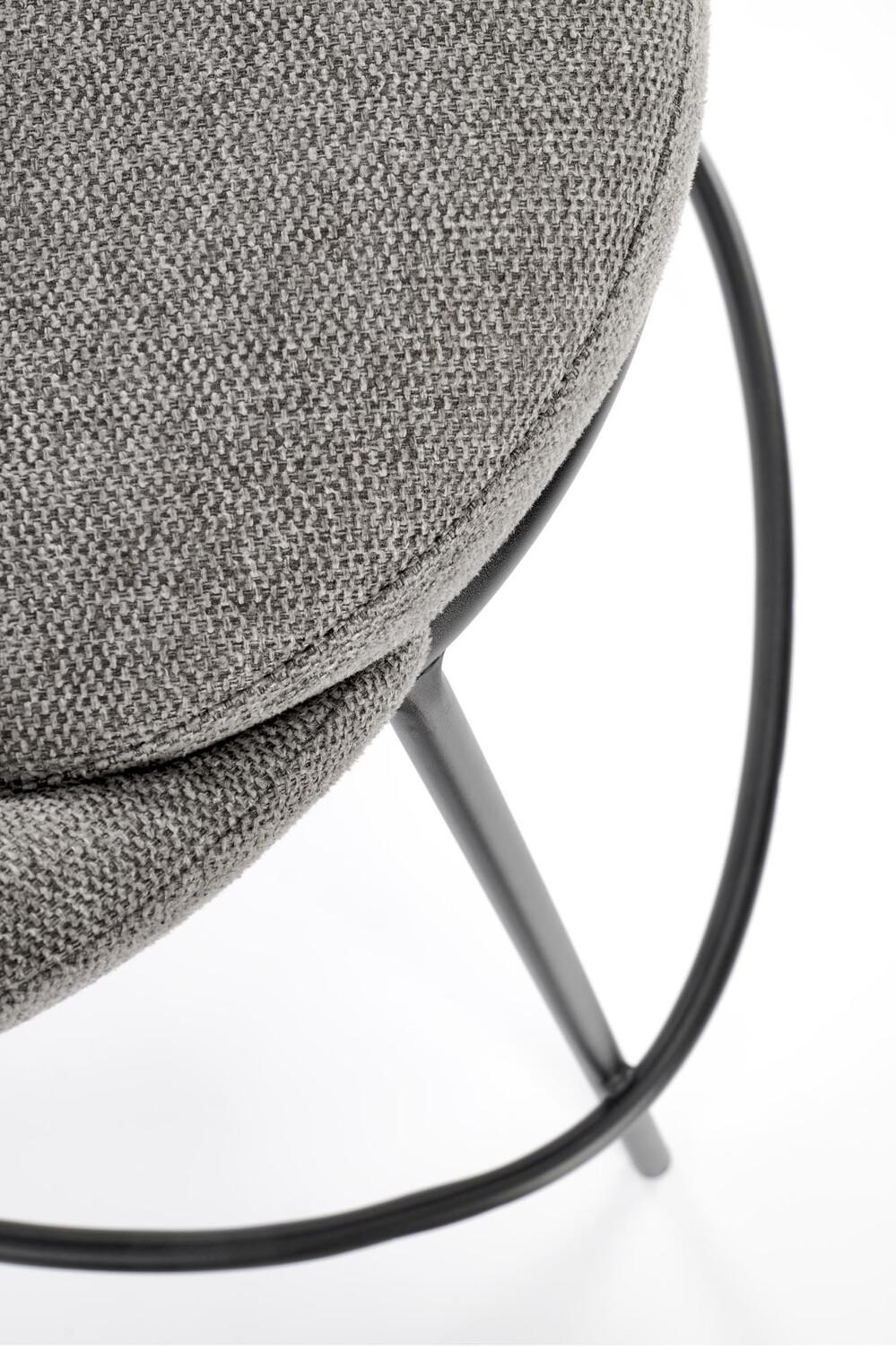 Chaise de bar mi-hauteur Houston 1515 (Gris)