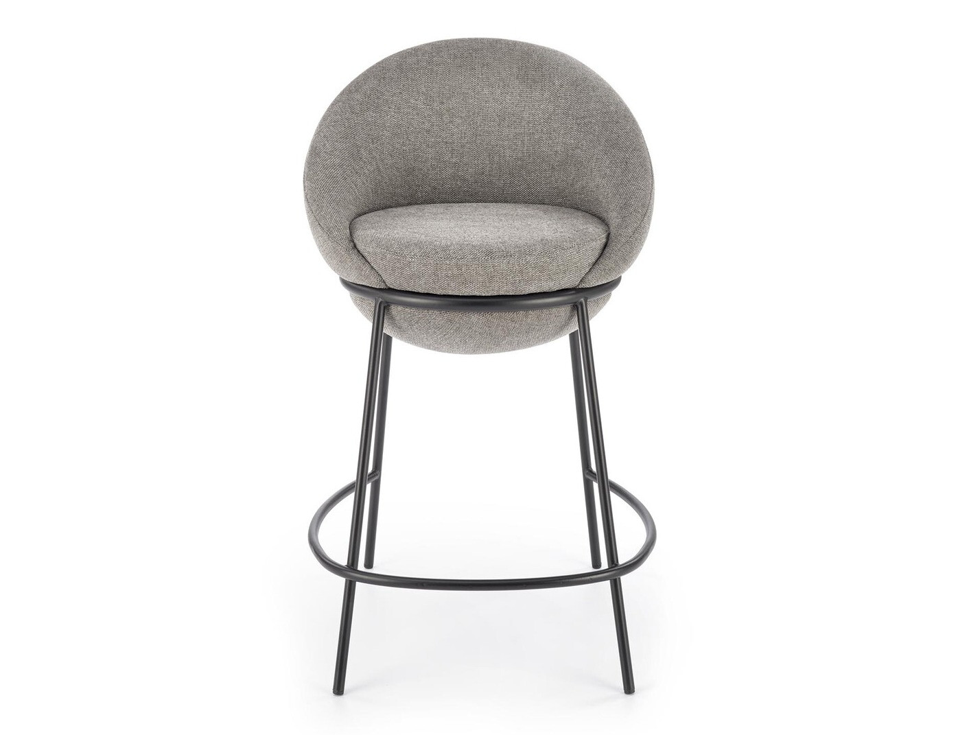 Chaise de bar mi-hauteur Houston 1515 (Gris)