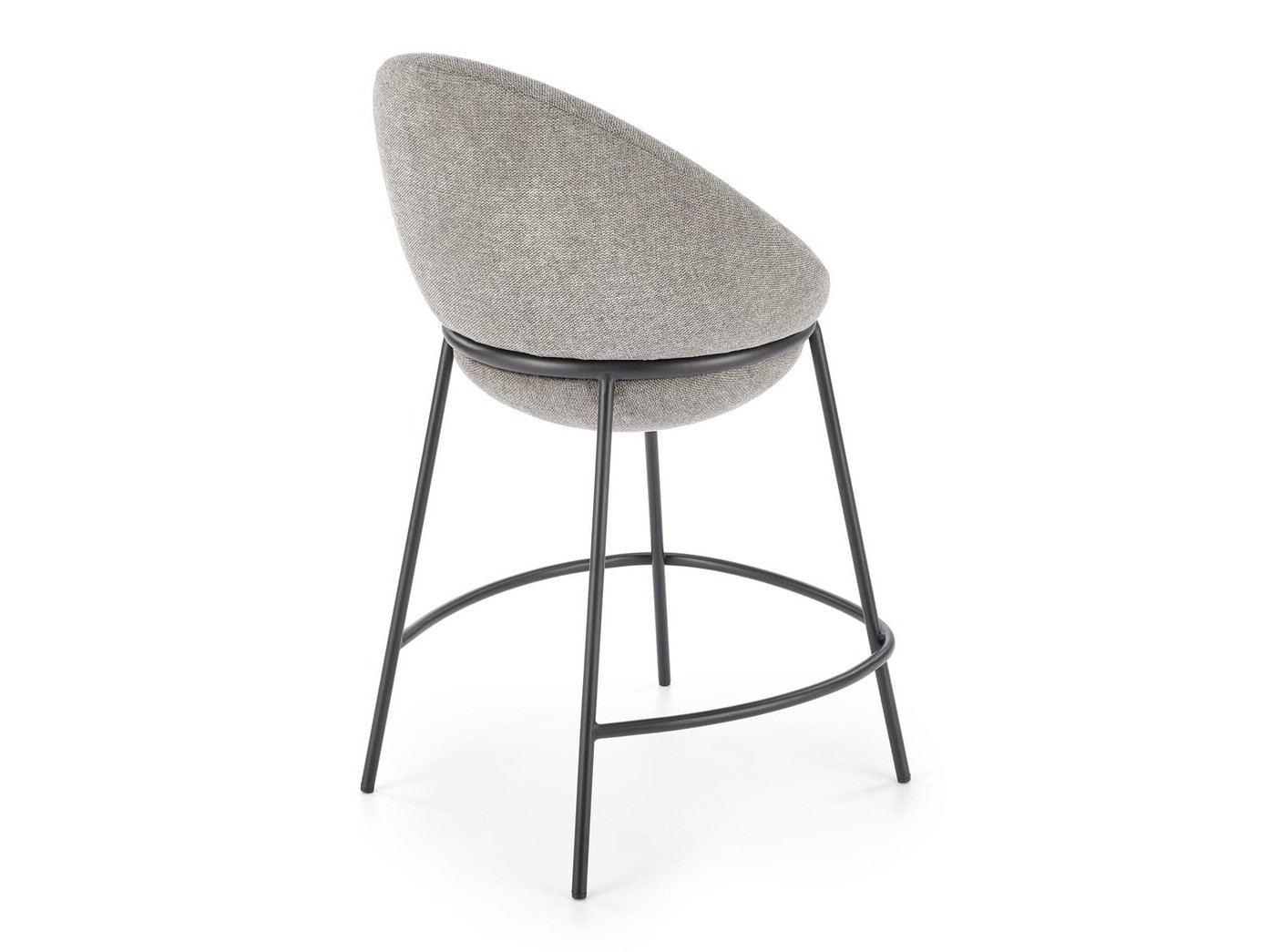 Chaise de bar mi-hauteur Houston 1515 (Gris)