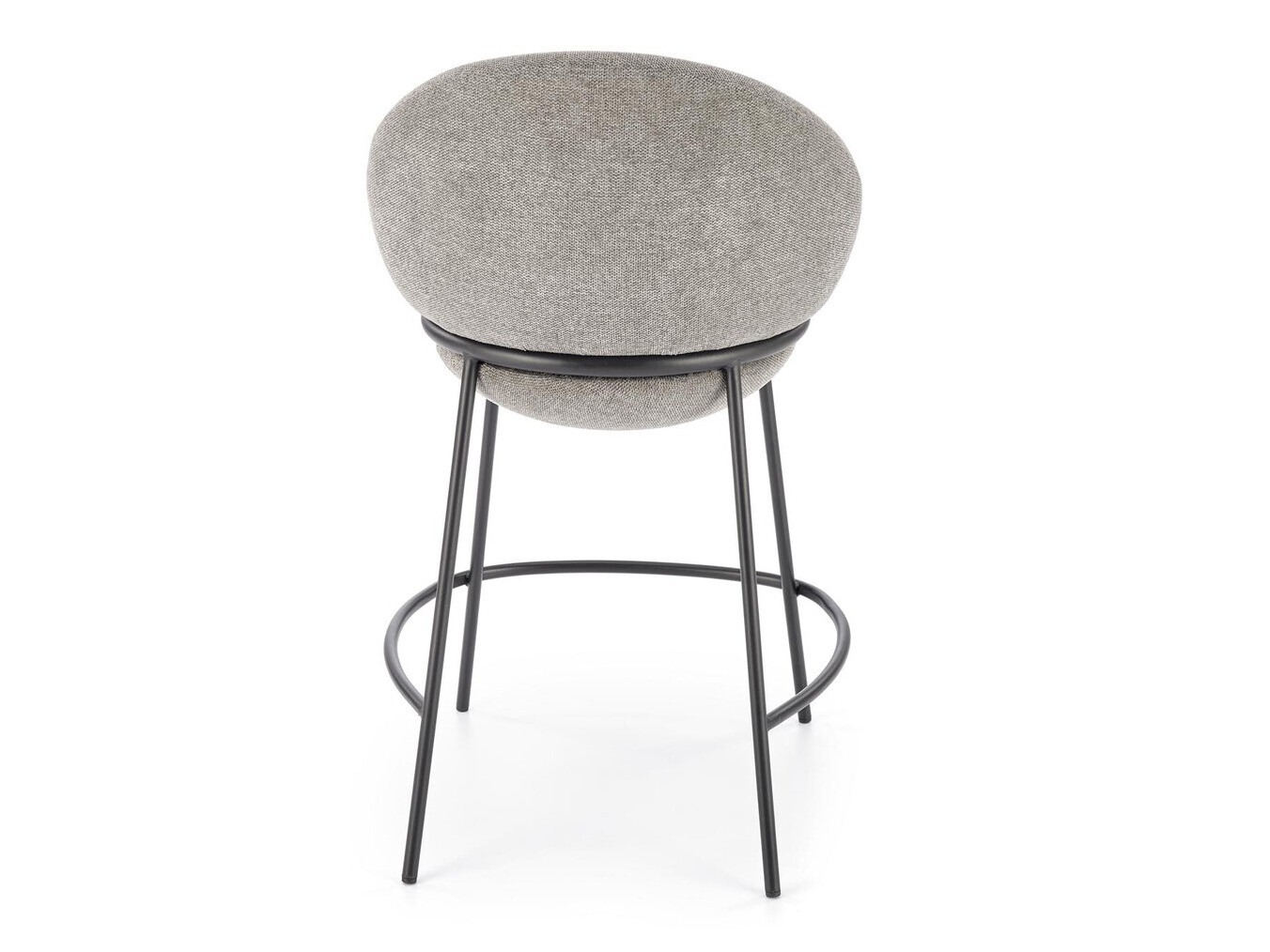 Chaise de bar mi-hauteur Houston 1515 (Gris)