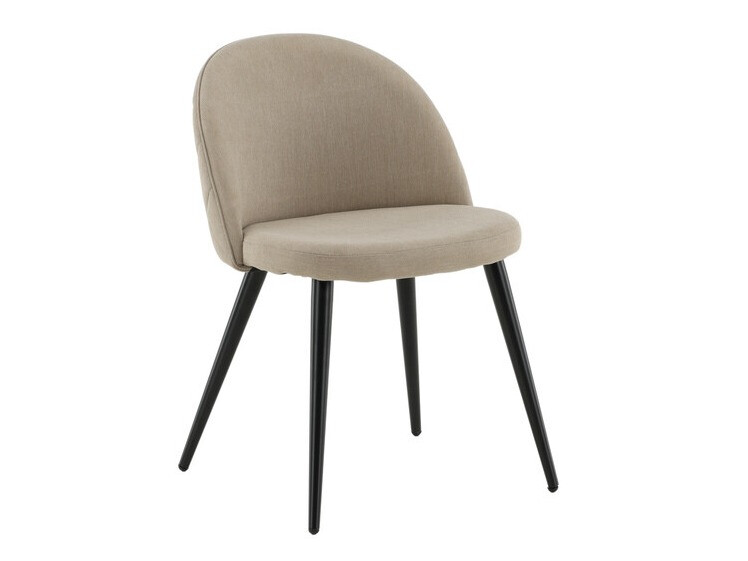 Salle à manger complète Dallas 3071 (Beige + Noir)