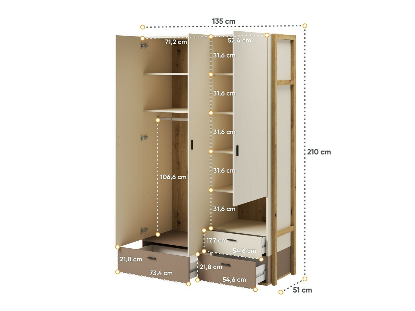 Armoire Laralu 100