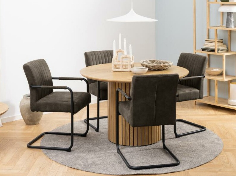 Chaise Norsica 737 (Noir + Anthracite)