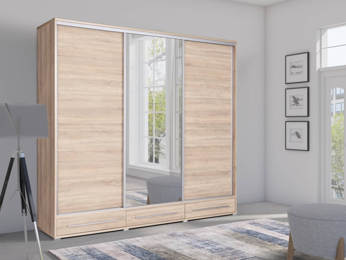 Armoire Murrieta 143 (Sonoma chêne)